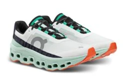 On Running ON Cloudmonster (Herren) -Laufschuhe Verkauf ON Cloudmonster Herren 6198243 undyed white creek gr n 3 1280x1280